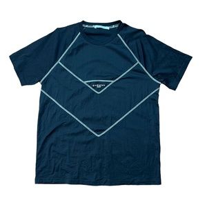 Givenchy Paris Stitched Short Sleeve Cotton Shirt